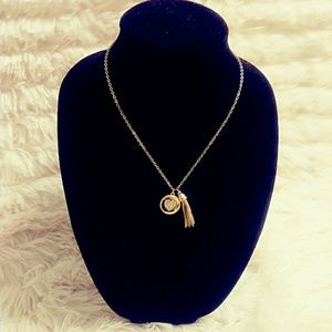 Heart & Tassel Necklace